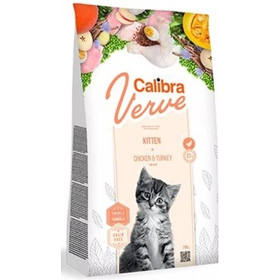 Calibra Cat Verve GF Kitten Chicken&Turkey 750 g