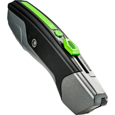 Wubertools.pl Wuber W00017, Tapetovací nôž kovový 19 mm so 4 čepeľami | nerezová oceľ, hliníková zliatina, automatické zasunutie