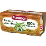 Plasmon Пюре грах с тиквички 6+м 2х80г - bubu