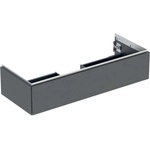 Geberit ONE - Шкаф за мивка 118x27x47 cm, 1 чекмедже, лава 505.075. 00.3 (505.075.00.3)