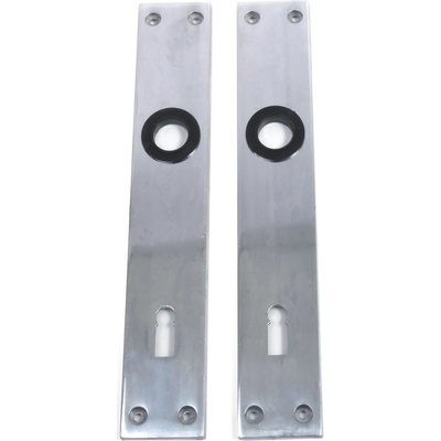 KOMAS Štíty dveřní AL 90mm klíč 2ks – Zboží Mobilmania