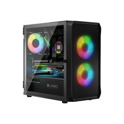 Logic Enclosure Portos ARGB black