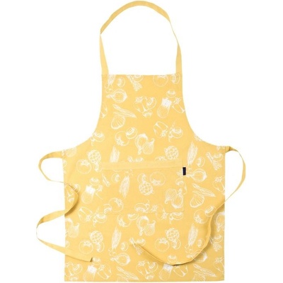SCANquilt zástěra Dekoro Zelenina žlutobílá