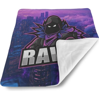 Sablio Detská deka pre bábätko FORTNITE RAVEN Steampunk město