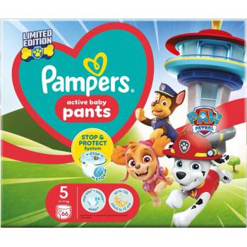 Pampers Памперси Памперс Carry Paw Patrol размер 5 66 броя