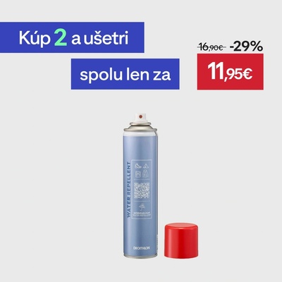 FORCLAZ Sprej na obnovu vodoodpudivosti obuvi, textílií a ďalšieho vybavenia 300 ml