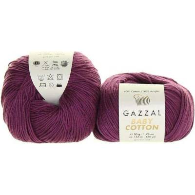 Gazzal Baby Cotton 3441 fialová
