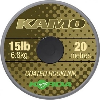 Korda šnúra Kamo Coated Hooklink 20m 20lb