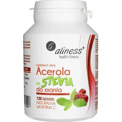 Aliness Acerola se stévií na sání 120 tablet