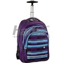 All Out batoh Trolley Summer Check Purple