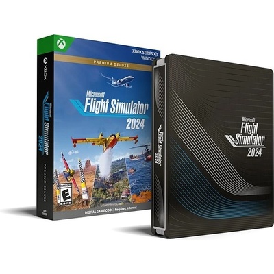 Microsoft Flight Simulator 2024 (Premium Deluxe Steelbook Edition) (XSX) – Zbozi.Blesk.cz