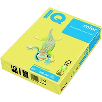 Mondi Цветна хартия за копирни машини IQ Color A/4 80 g trend lemon ZG34 500 листа/пакет IQC480/T/ZG34 (IQC480/T/ZG34)