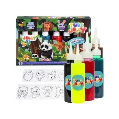 TUBAN set Tubi Jelly animals 6 colors ZA4838