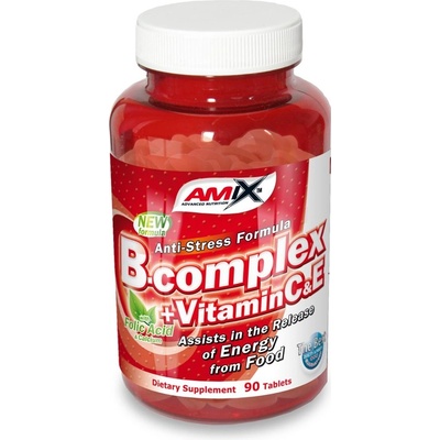 Amix B Complex + Vitamin C&E 90 kapslí