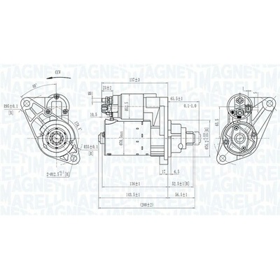Štartér MAGNETI MARELLI 063721282010