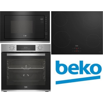 Set Beko BBIM12300X + HII64401MT + BMCB25433X