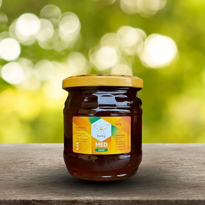 Včelí farma Horký Lesní med, 500 g