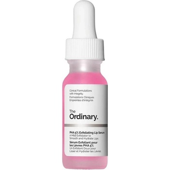 The Ordinary Ексфолиращ серум за устни PHA 5%, 15 ml