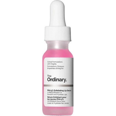 The Ordinary Ексфолиращ серум за устни PHA 5%, 15 ml