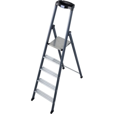 KRAUSE Алуминиева стояща елоксирана стълба Krause Sepro S, 4+1 (06124197) (06124197)