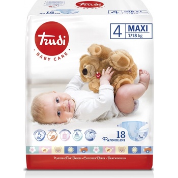 Trudi Baby Dry Fit Maxi 7-18 kg 18 ks