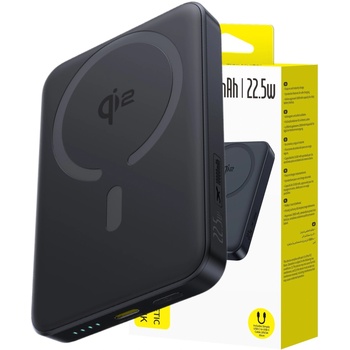 Baseus EnerFill FM12 Магнитна преносима батерия 10000mAh 22.5W Qi2 MagSafe Черна (6932172699062)