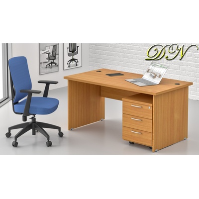 NABYTOK-DIZAJNOVY.SK ZE 1.2 11 Zostava kancelárskeho nábytku Komfort 1.2 buk