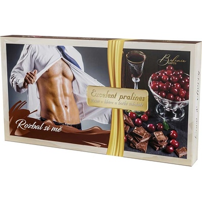 Bohemia Gifts Excellent pralines pro ženu 165 g - Rozbal si mě