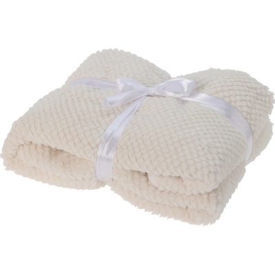 Homestyling Deka fleece krémová 130x160