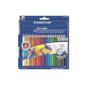 Image 1 of STAEDTLER Цветни акварелни моливи Noris 144 24 цвята
