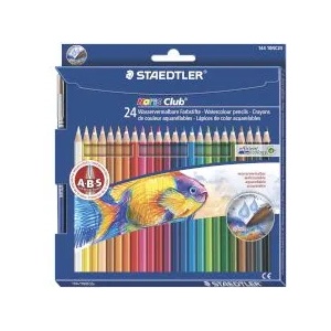 STAEDTLER Цветни акварелни моливи Noris 144 24 цвята