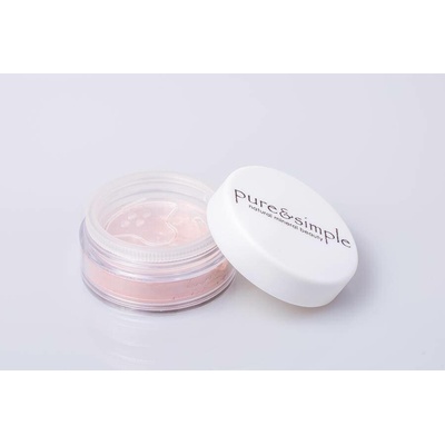 Pure&simple Minerální pudr/ Radiant Rose 3 g