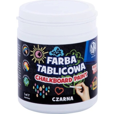 ASTRA Tabulová barva 250ml černá 155726