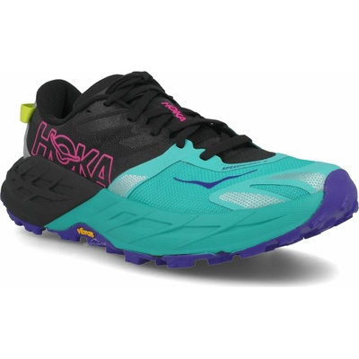 Hoka One One W Speedgoat 7 1171929-Bcq Black / Electric Aqua