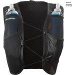 Salomon Дамска раница за трейл бягане Salomon Women's Active Skin 4 Set Running vest - Black / Metal - размер XL (502-8394-0115)