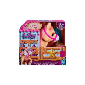 Hasbro furReal Friends kôň Cinnamon môj štýlový poník interaktívna plyšová hračka