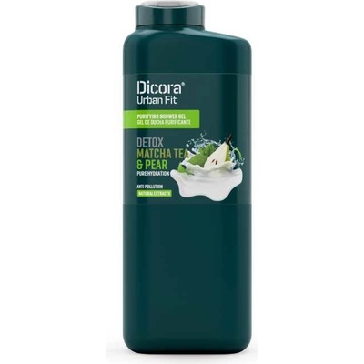 Dicor Urban Fit Detox Čaj Matcha & Hruška sprchový gél 400 ml