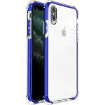 Apple Sиликонов калъф Spring Armor за Apple iPhone XS Max - Син KP9575