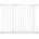 Hauck Предпазна преграда за врата Hauck - Clear Step Autoclose 2 + удължител 21 cm, бяла (597507)