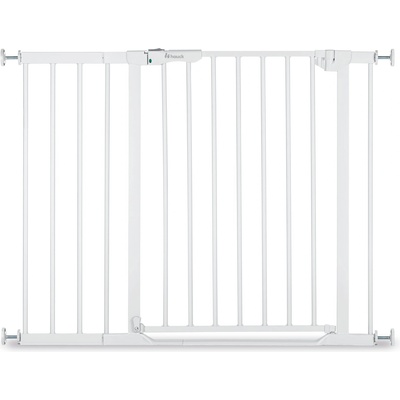 Hauck Предпазна преграда за врата Hauck - Clear Step Autoclose 2 + удължител 21 cm, бяла (597507)