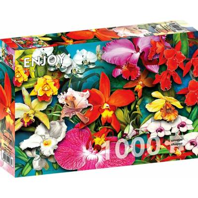 ENJOY Džungle orchidejí 1000 dílků