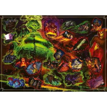 Ravensburger - Puzzle Villainous: The Horned King - 1 000 piese