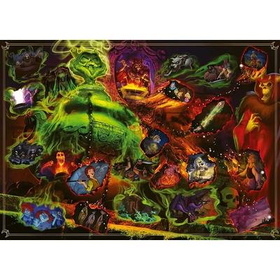 Ravensburger - Puzzle Villainous: The Horned King - 1 000 piese