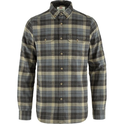 Fjällräven Singi heavy flannel shirt super grey-stone grey