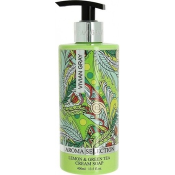 Vivian Gray Aroma Selection Lemon & Green Tea krémové tekuté mydlo 400 ml