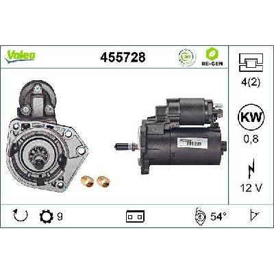Startér VALEO 455728