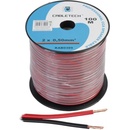Cabletech 2x 0,5 mm černo-rudá