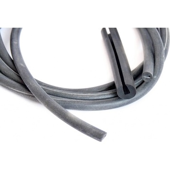 TEXIM Pryžový profil pr. 6mm, říznutý - 1 m