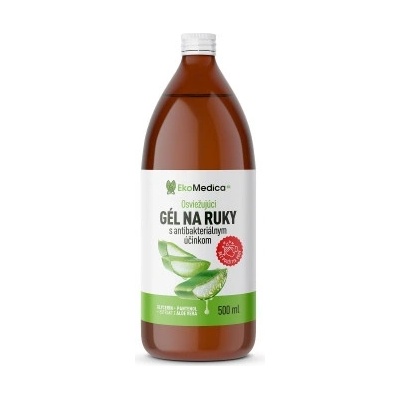 EkoMedica gél na ruky s antibakteriálnym účinkom 500 ml