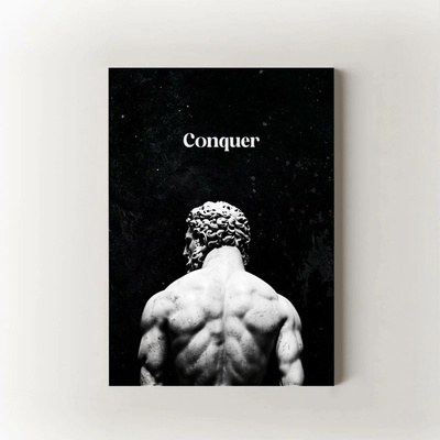 Conquer Velikost: 70x100 cm, Rám: Bez Rámu